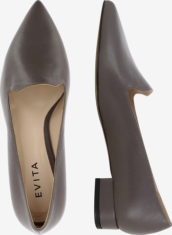 EVITA Classic Flats 'FRANCA' in Grey