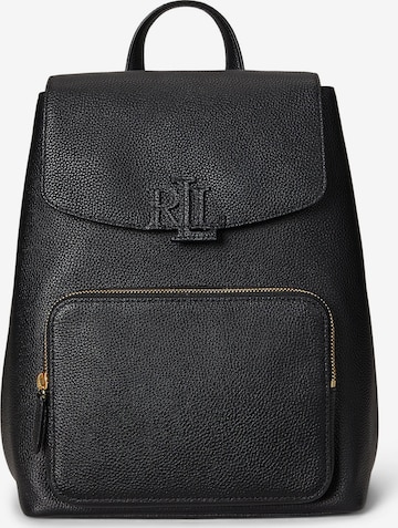 Zaino 'CAMERYN' di Lauren Ralph Lauren in nero: frontale