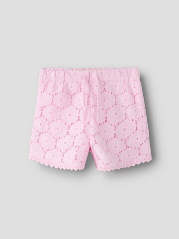 Regular Pantalon NAME IT en rose