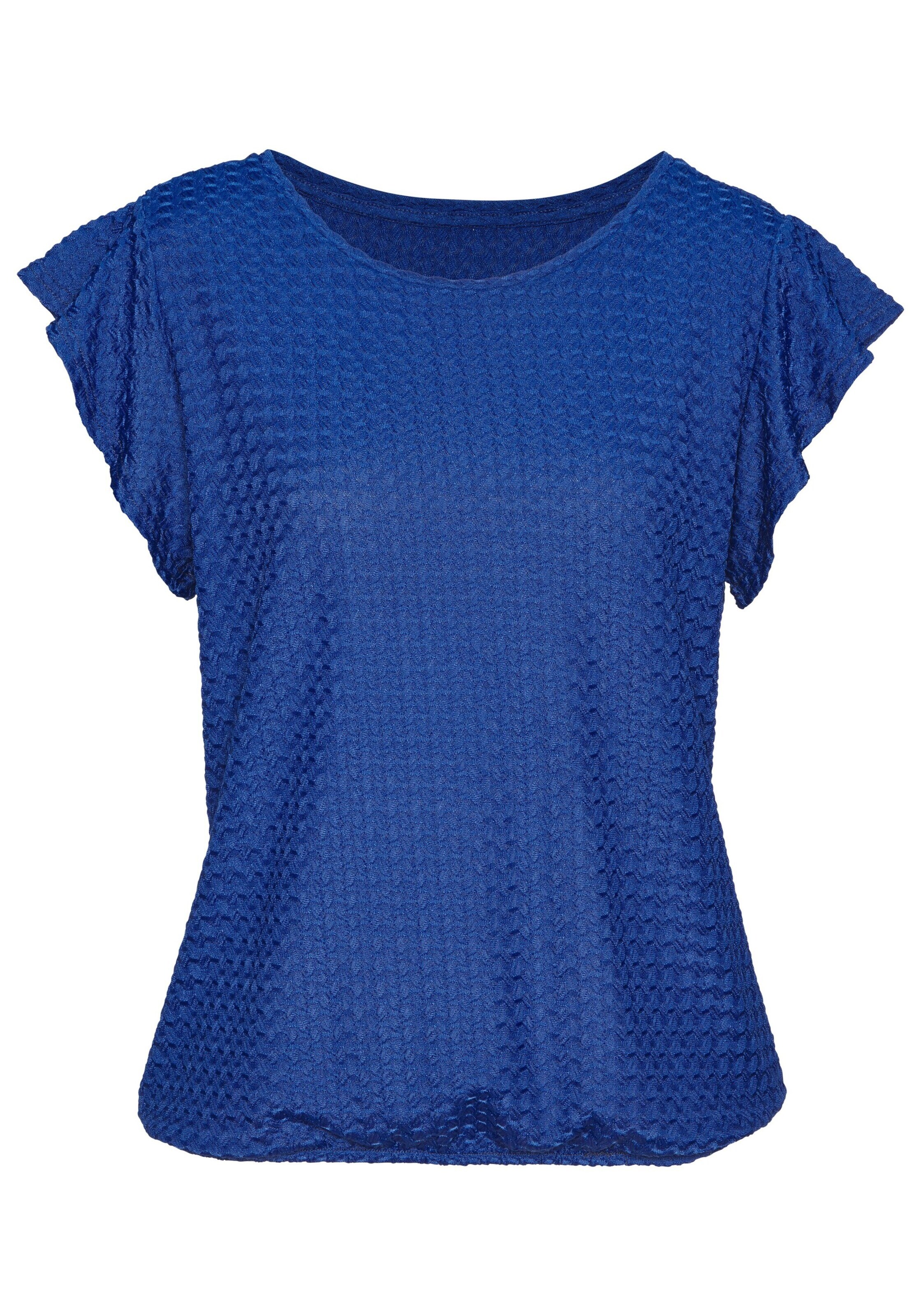 LASCANA T-Shirt in Blau: Vorderseite