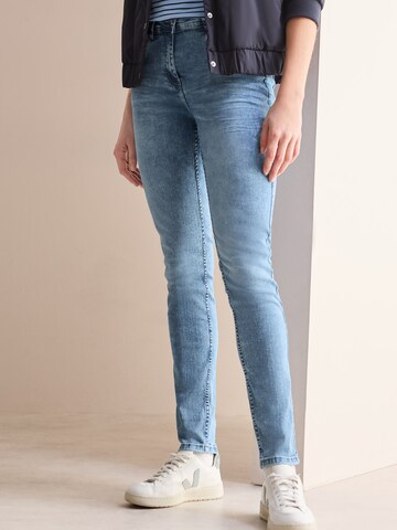 CECIL Skinny Fit Дънки в синьо