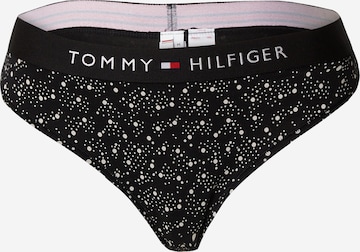 Tommy Hilfiger Underwear Stringi w kolorze czarny: przód