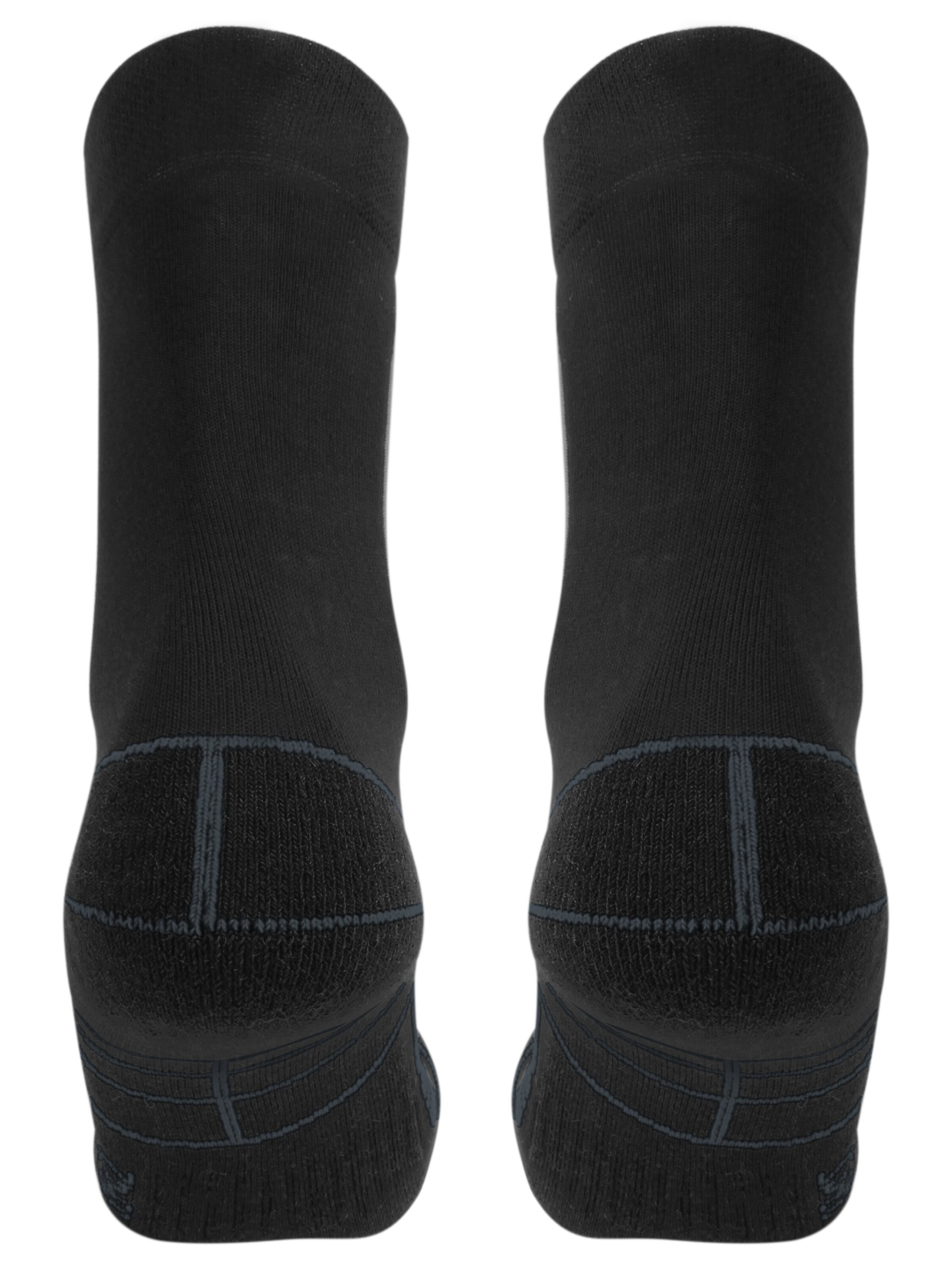Chaussettes de sport normani en noir