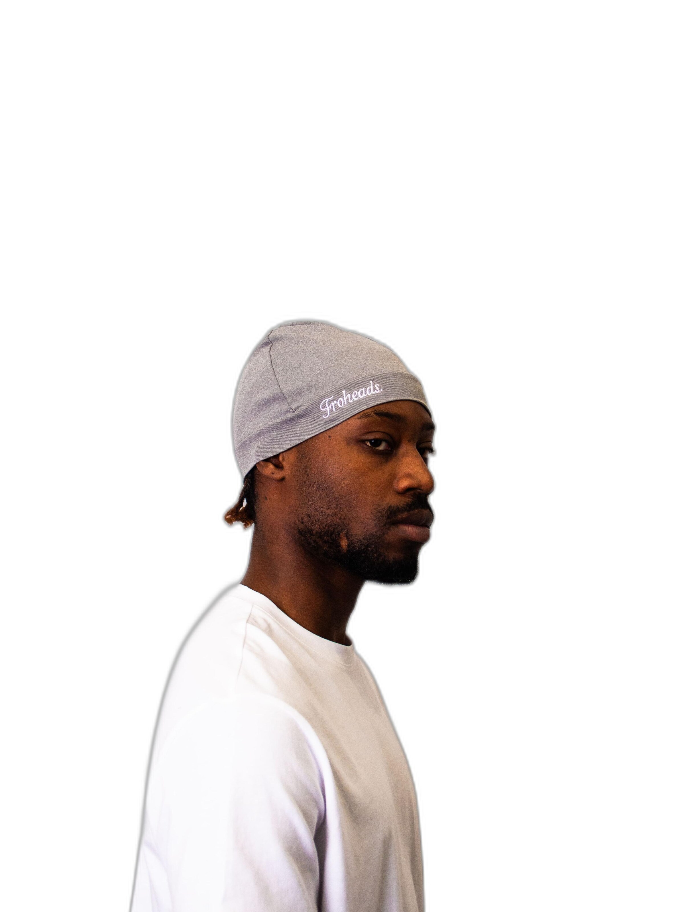 Froheads Beanie 'Premium Skullcap' in Grey