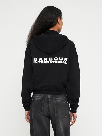 Sweat-shirt 'Ciara' Barbour International en noir : devant