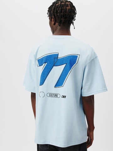 ABOUT YOU x Kingsley Coman T-Shirt 'Ben' in Blau