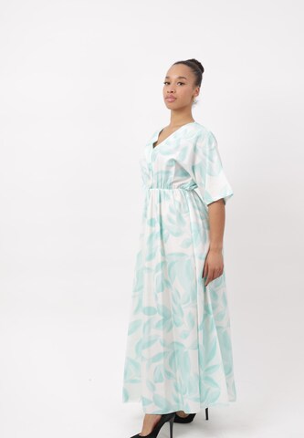 Elara Dress in Blue