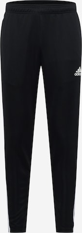 ADIDAS SPORTSWEAR Regular Sports trousers 'Tiro Essential' in Black: front