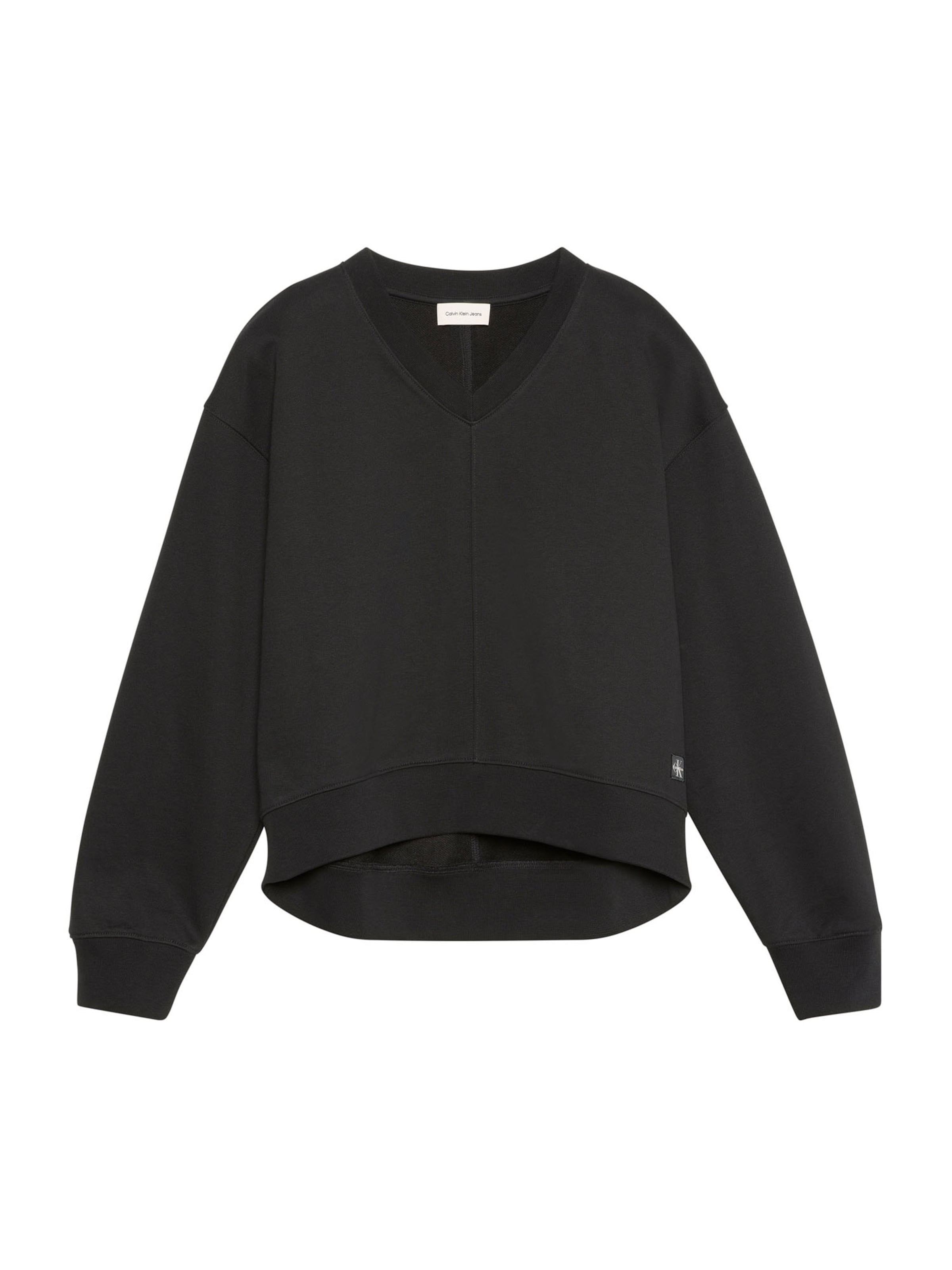 Calvin Klein Jeans Свитшот в Черный: спереди