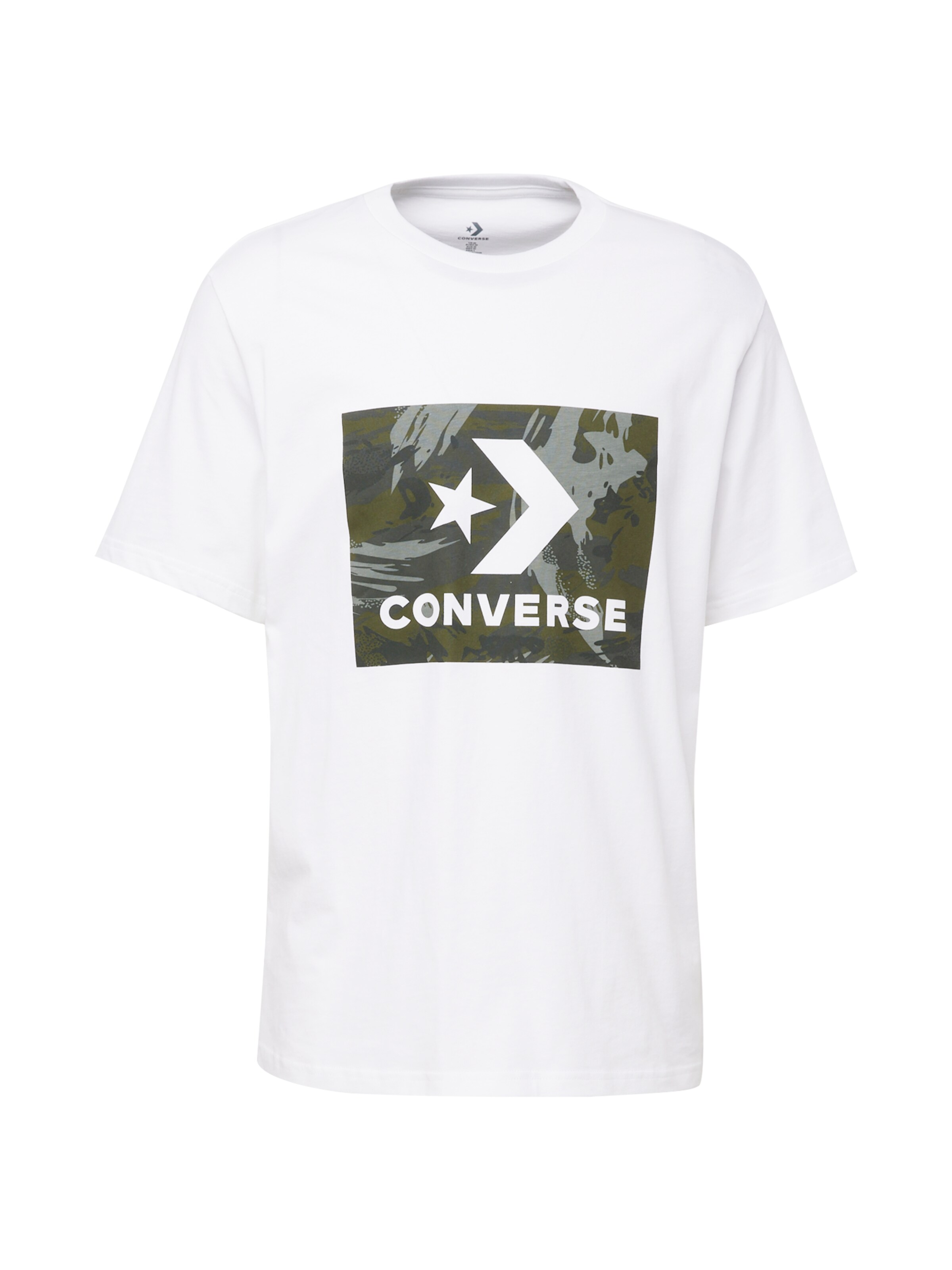 CONVERSE T-Shirt in Weiß: Vorderseite