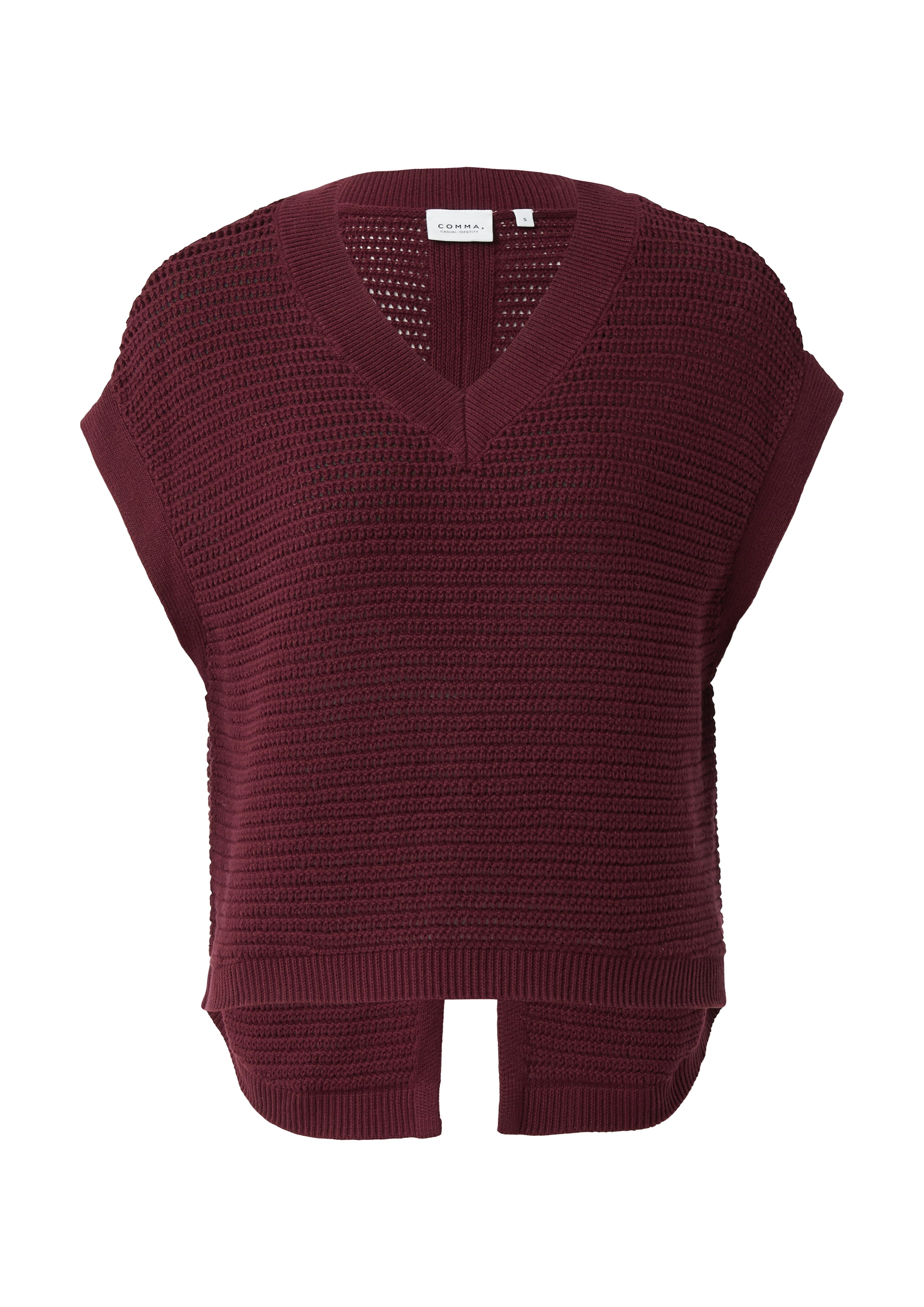 comma casual identity Pullover in Rot: Vorderseite