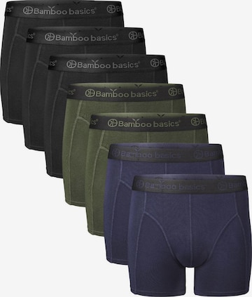 Bamboo basics Boxer shorts in Blue: front