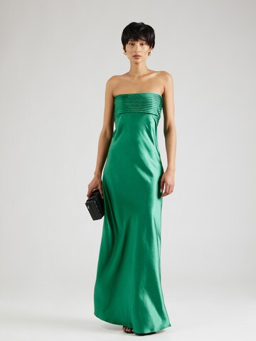 Robe de soirée Tantra en vert : devant