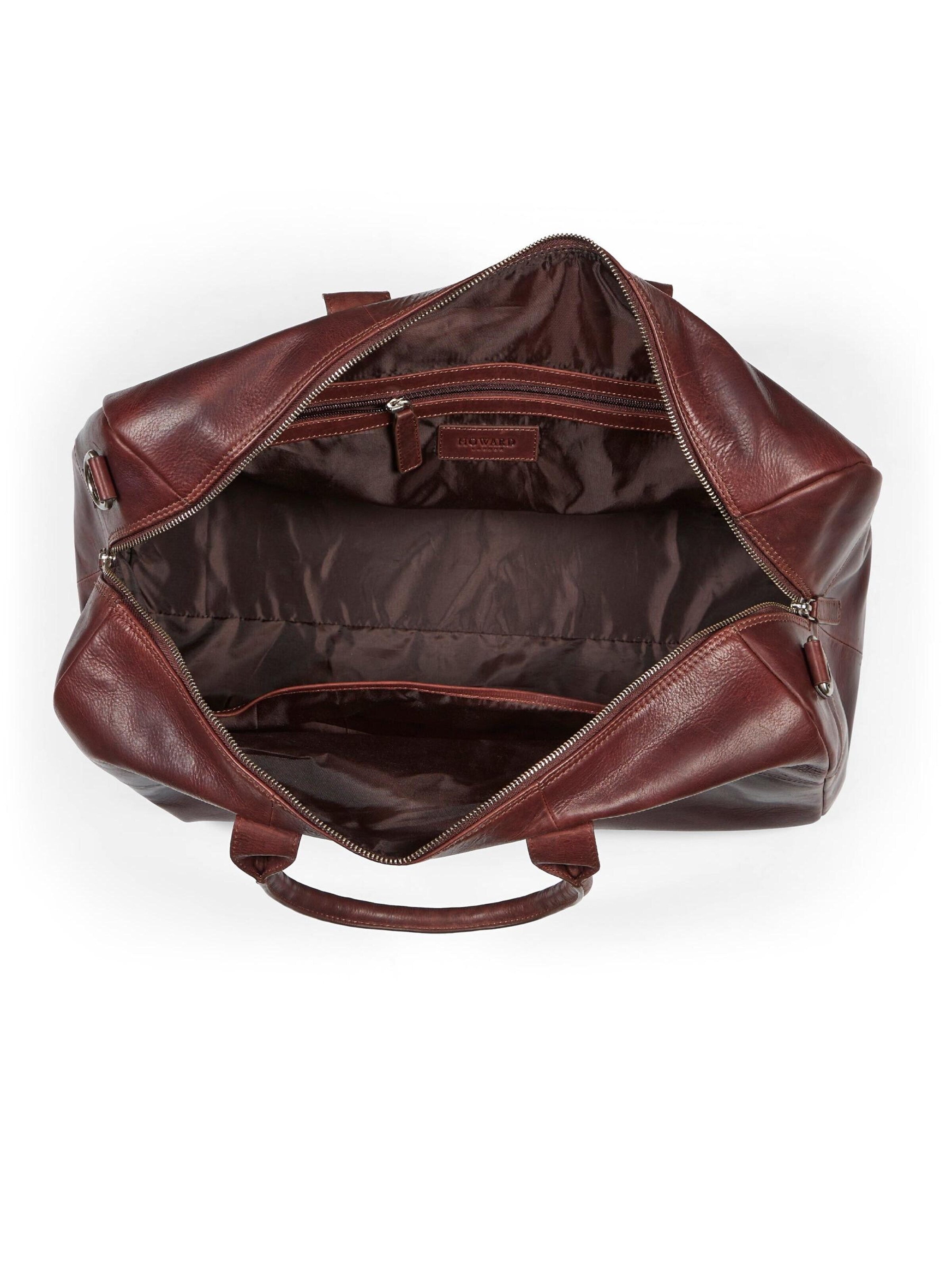 Borsa weekend 'Weekend Bag Sam Brown' di Howard London in marrone