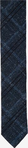Cravate SEIDENSTICKER en bleu : devant
