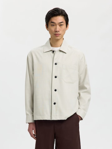 Comfort fit Camicia business di SELECTED in bianco: frontale