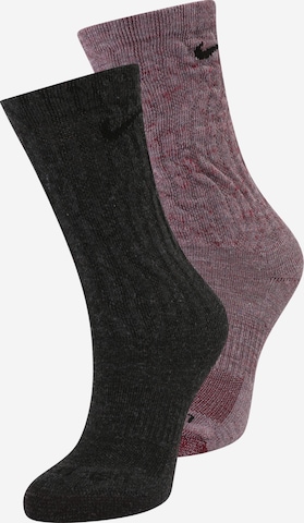 Nike Sportswear Socks Everyday Plus in Graphite Mauve ABOUT YOU