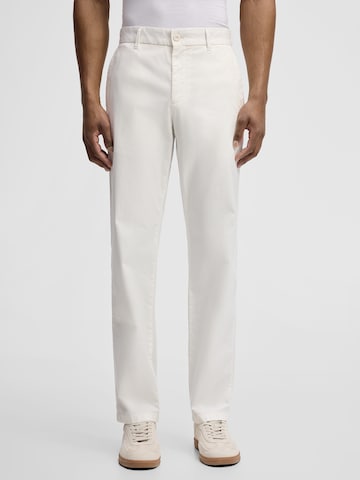 Regular Pantalon chino 'Rion' STRELLSON en blanc : devant