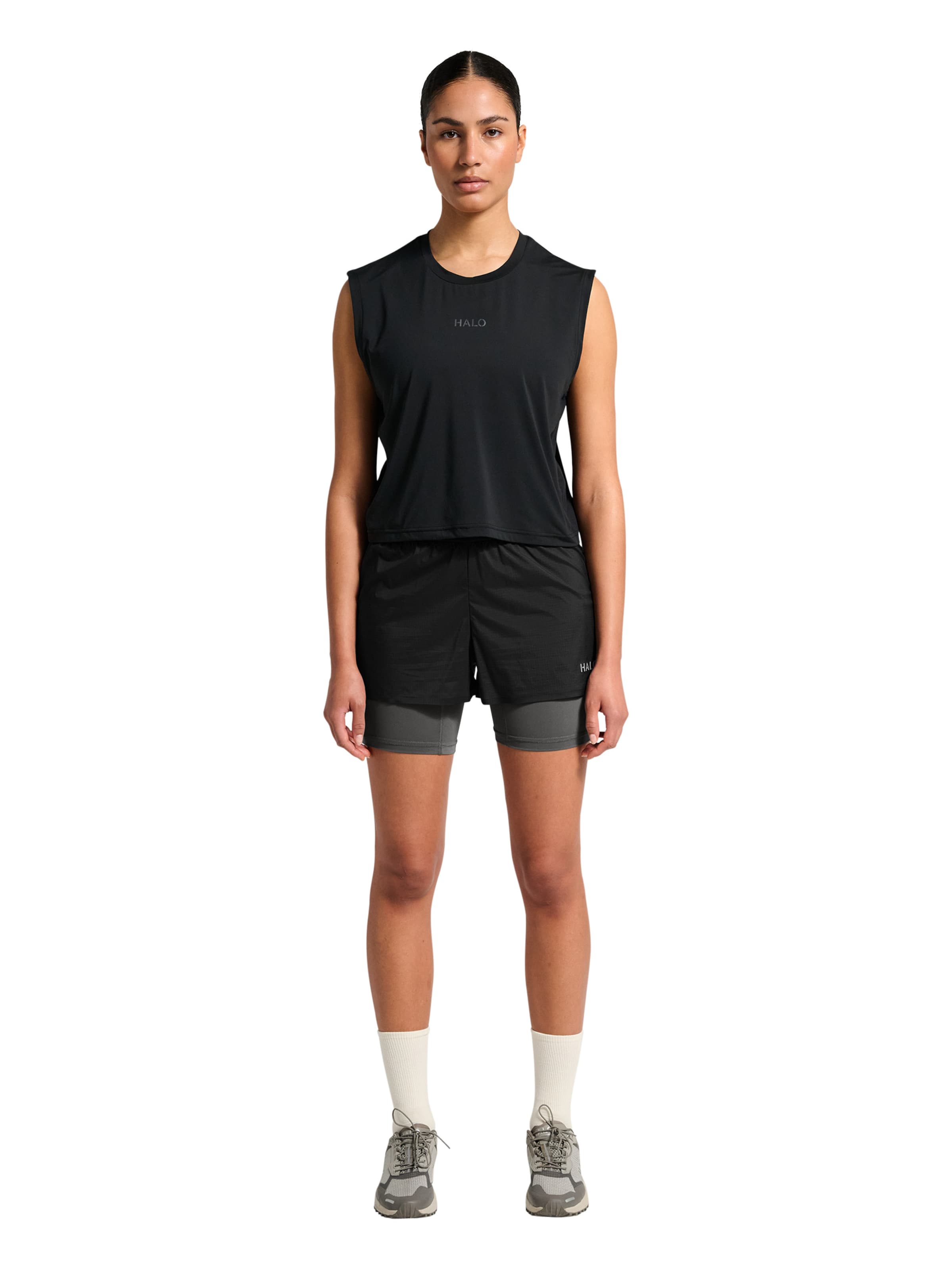 HALO Regular Functionele broek in Zwart