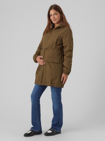 MAMALICIOUS Winter parka 'Lisa' in Green