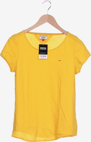 Tommy Jeans T-Shirt S in Gelb: predná strana