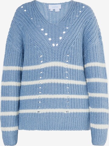 usha BLUE LABEL Sweater 'Fenia' in Blue: front