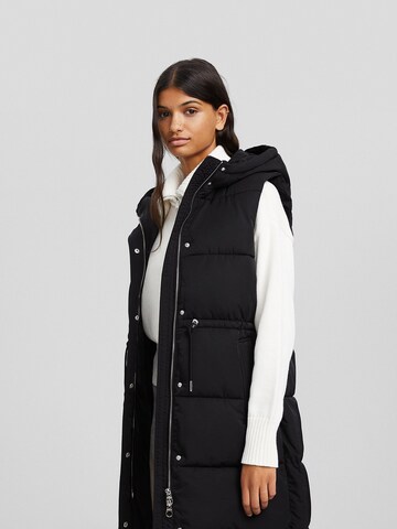 Gilet di Bershka in nero: frontale