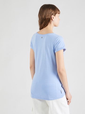Ragwear T-Shirt 'FLLORAH' in Blau