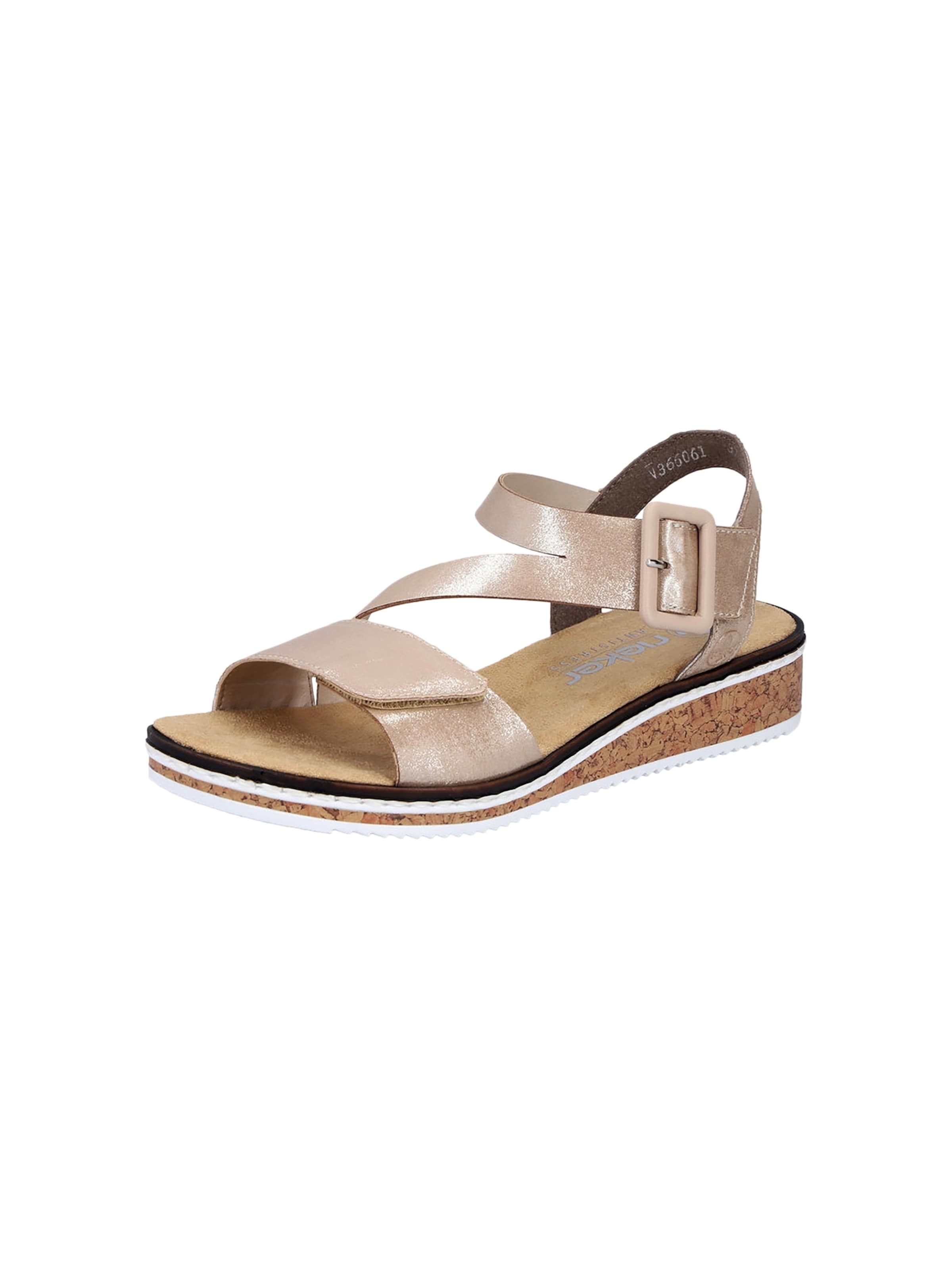 Rieker Sandale‌‌‌‌‌‌ in Beige: Vorderseite