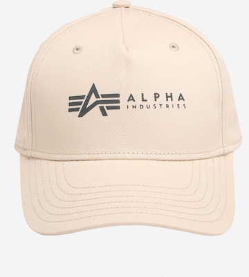 ALPHA INDUSTRIES Čiapka - Béžová