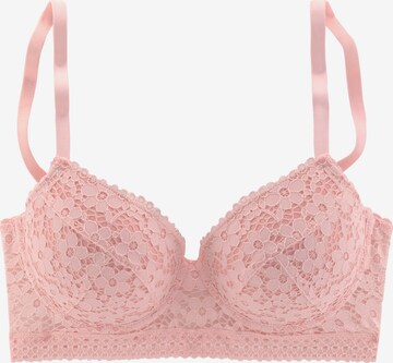 NUANCE T-shirt Bra in Pink: front