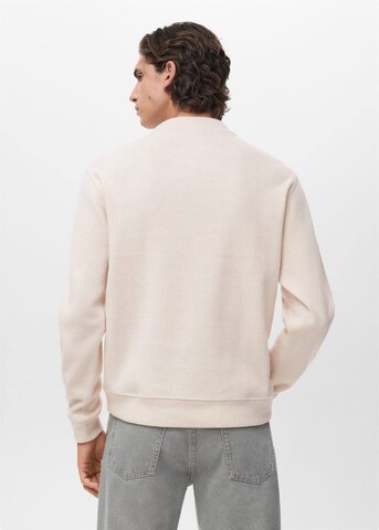 MANGO MAN Sweater 'Besalu' in Beige