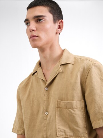 Coupe regular Chemise 'Cisco' STRELLSON en marron