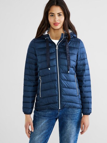 STREET ONE Between-Season Jacket in Blue: front