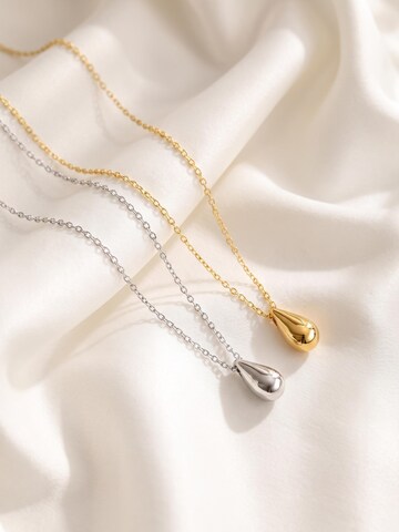 Kamakula Necklace 'Minimal Teardrop' in Silver