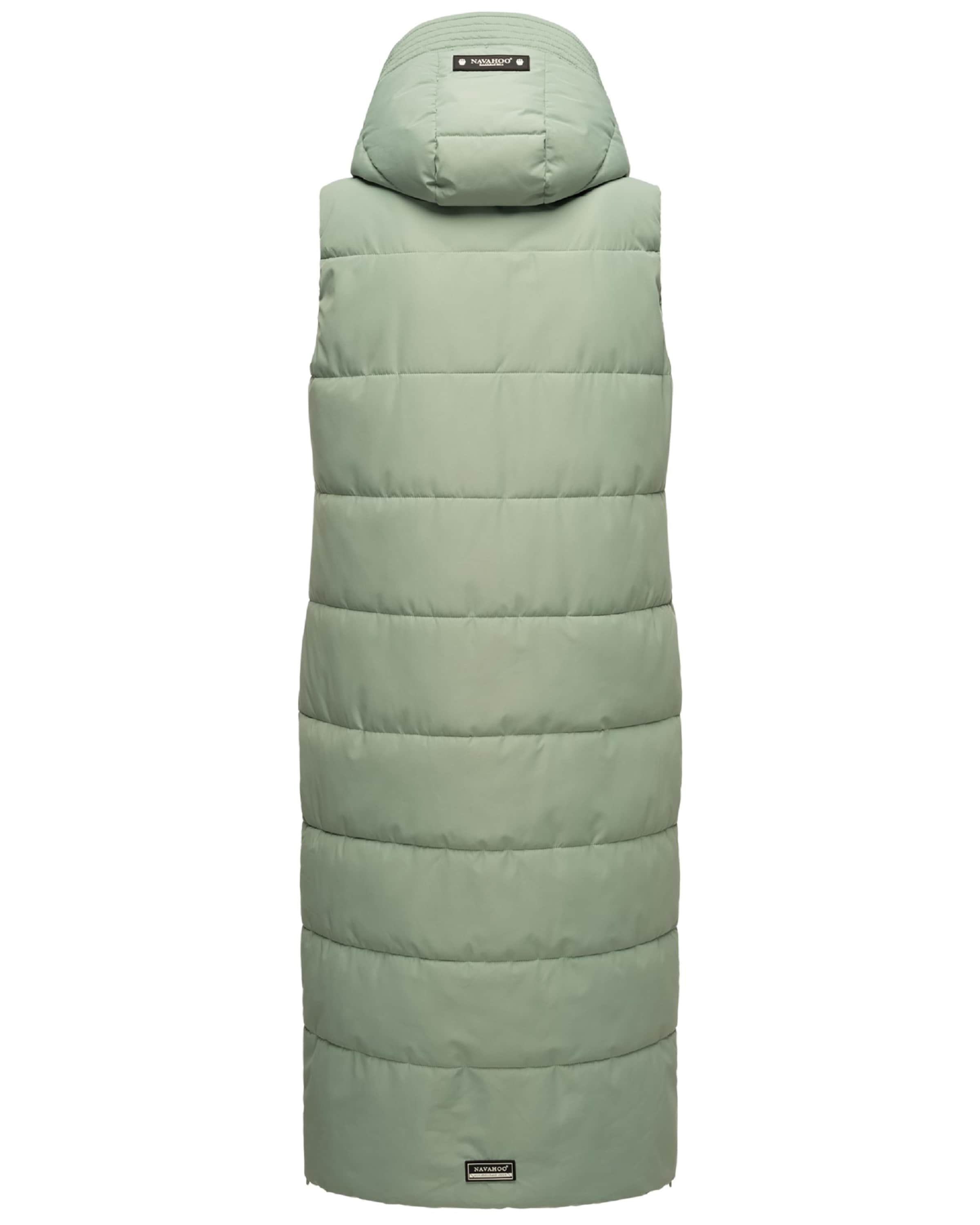 NAVAHOO Vest 'Brezelchen' in Green