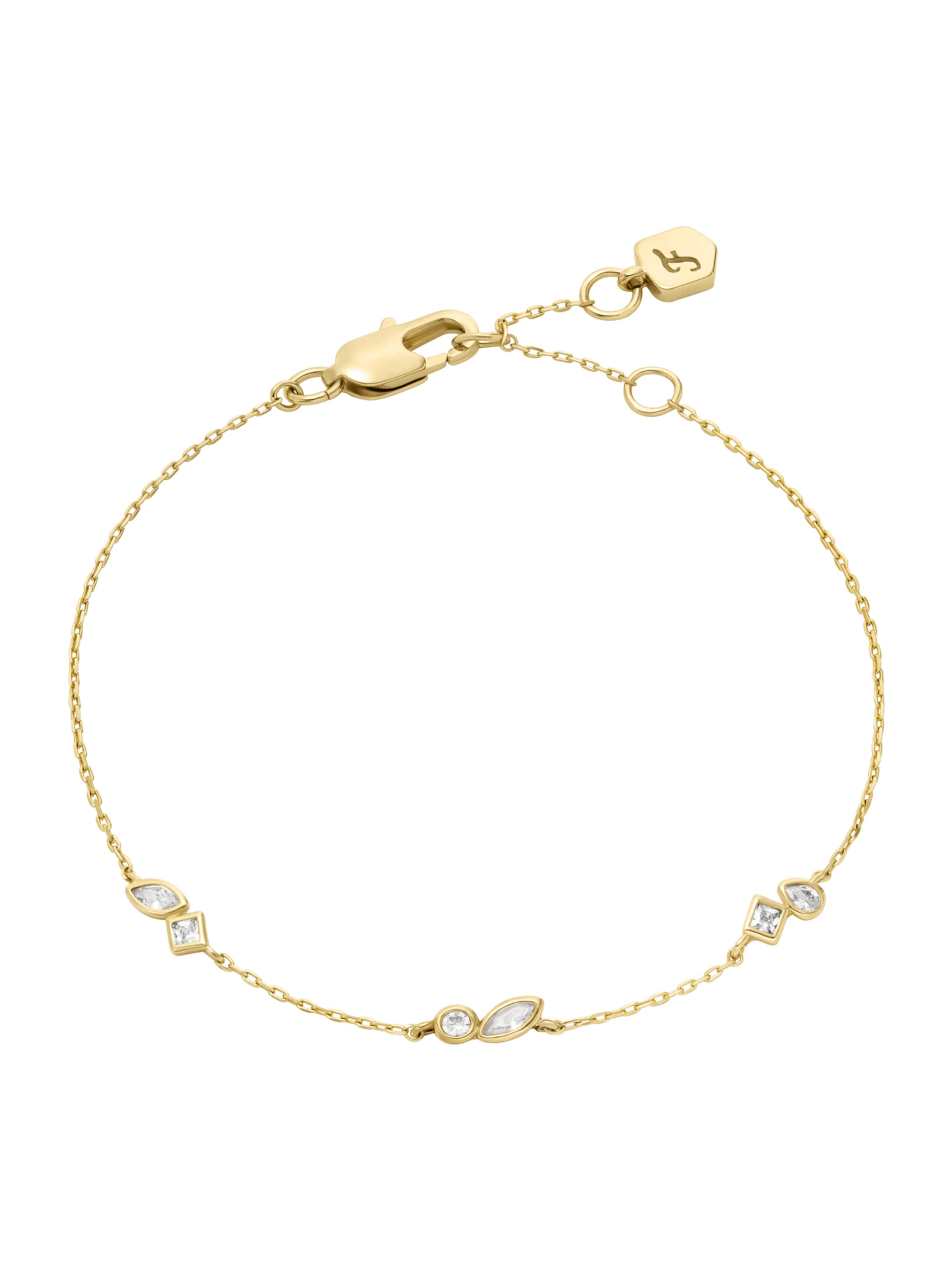 FOSSIL Βραχιόλι 'Ellis' σε χρυσό: μπροστά