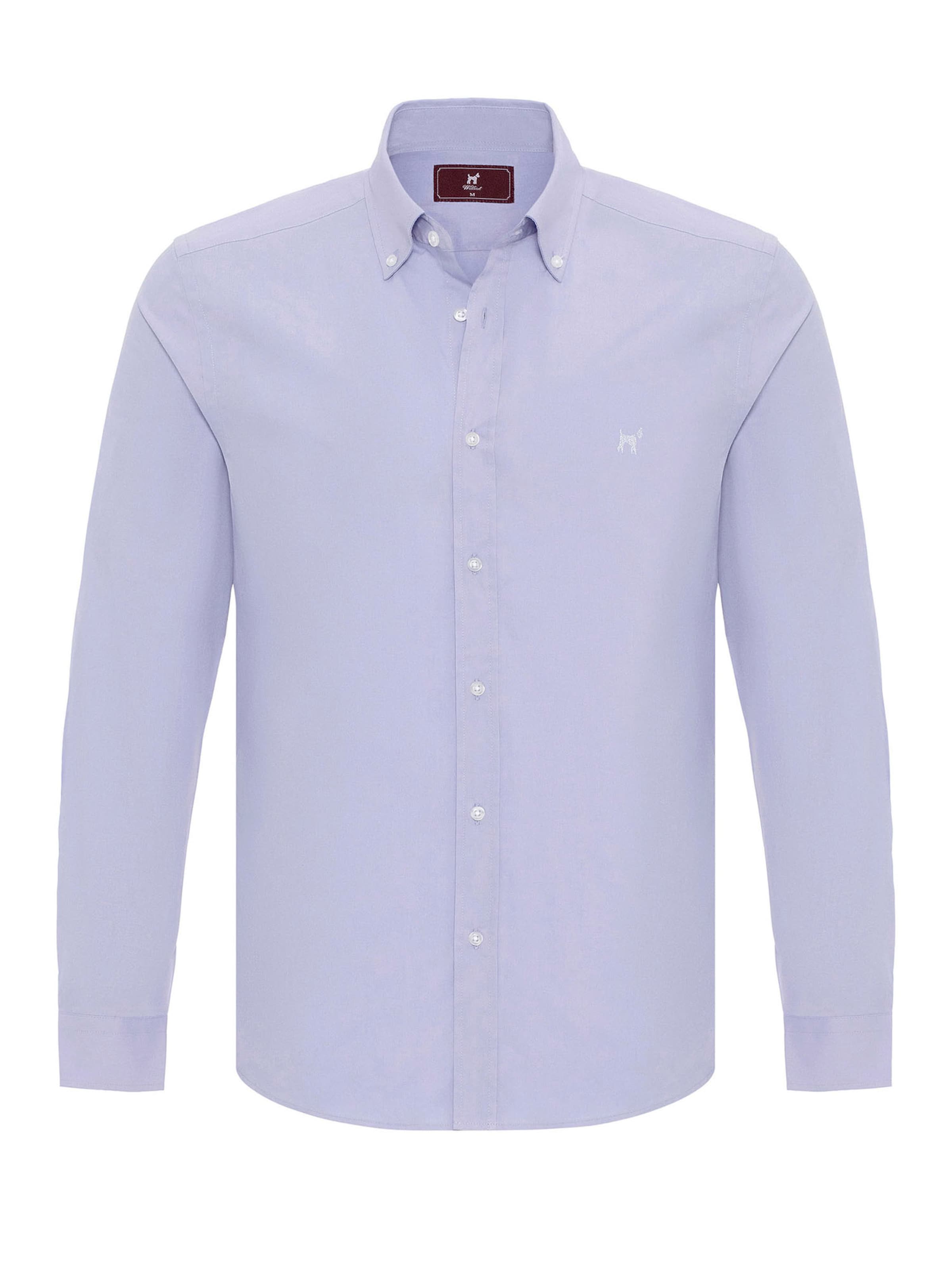 Williot Regular fit Button Up Shirt in Blue: front