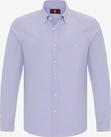 Camicia di Williot in blu: frontale