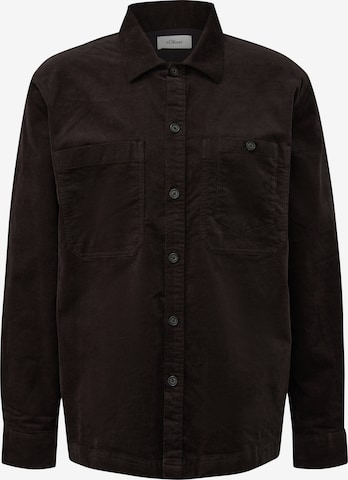 Chemise s.Oliver en marron : devant