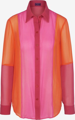 TALBOT RUNHOF X PETER HAHN Blouse in Roze: voorkant