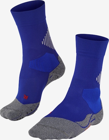 FALKE Athletic Socks '4GRIP Stabilizing' in Blue: front