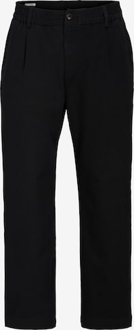 Pantaloni con pieghe 'Karl Lawrence' di JACK & JONES in nero: frontale