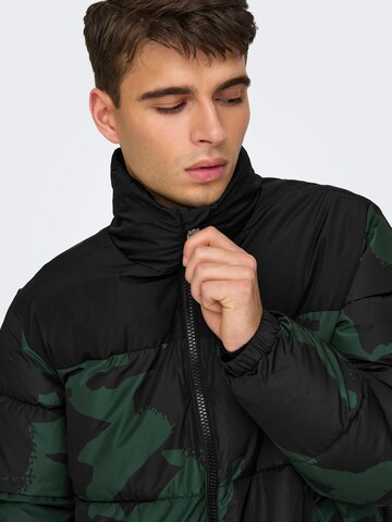 Giacca di mezza stagione 'ONSMELVIN' di Only & Sons in verde