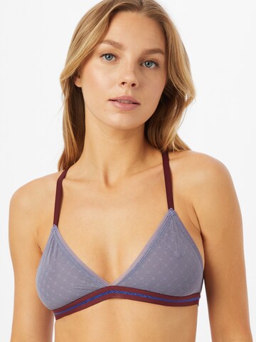 Triangle Soutien-gorge 'Sheer Tassie' BeckSöndergaard en bleu : devant