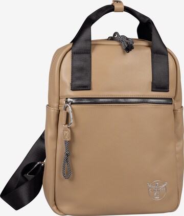CHIEMSEE Backpack in Beige: front
