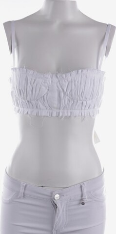 Khaite Top in XS in White: front