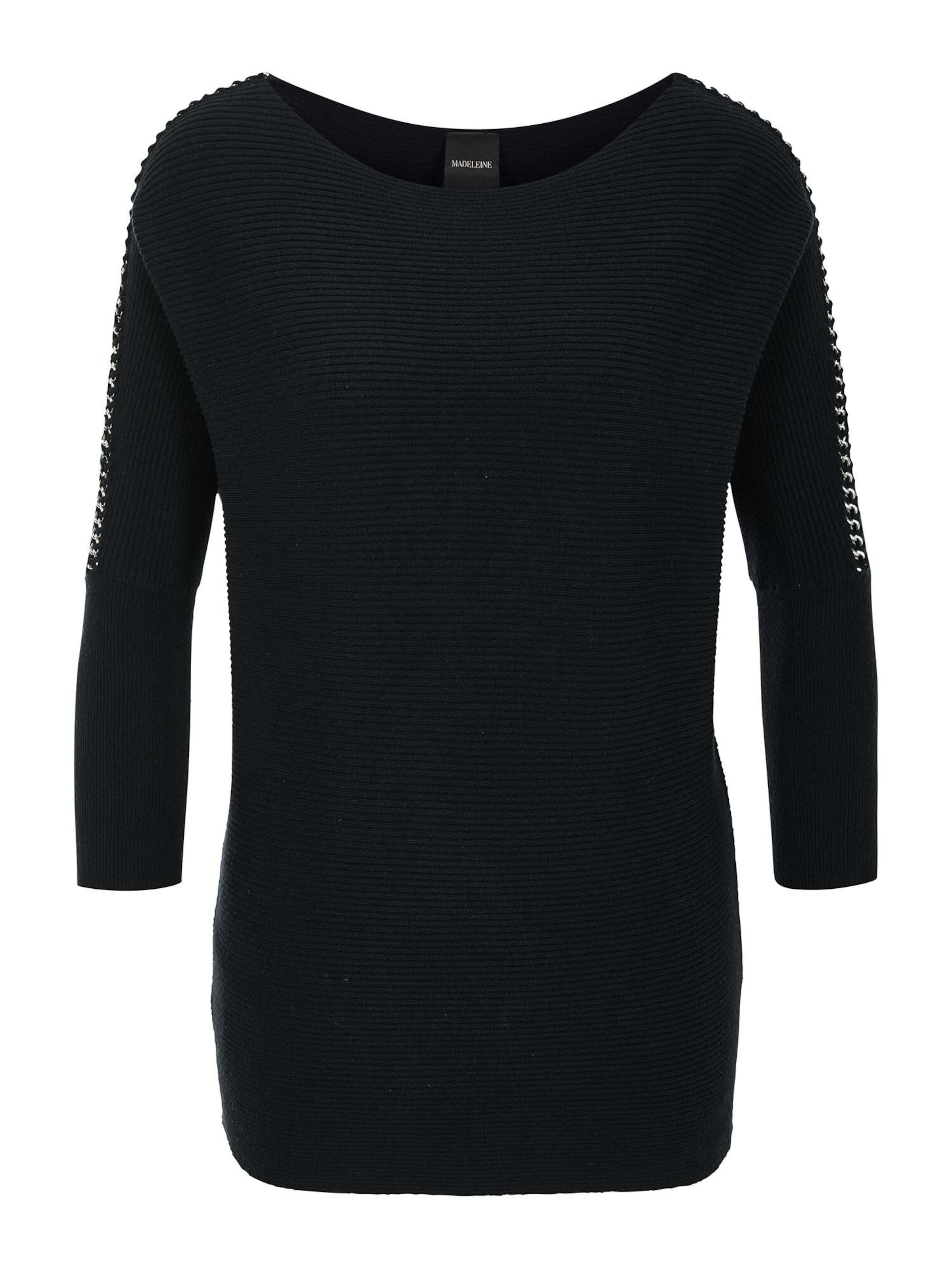 MADELEINE Pull-over en marine, Vue avec produit