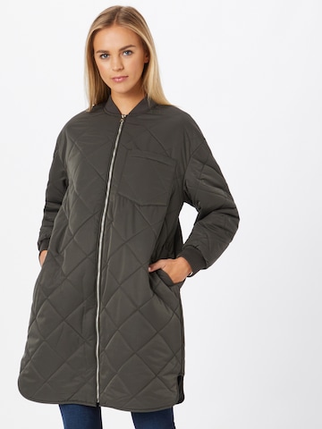 VERO MODA Between-Seasons Coat 'Natalie' in Green