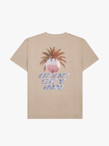 T-Shirt BLUE SKY INN en beige